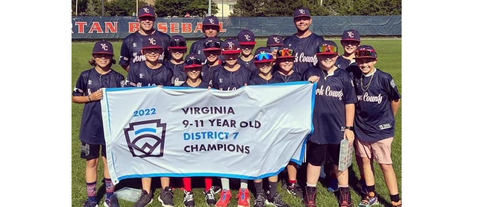 9-11 Baseball State Runner-Up 2022