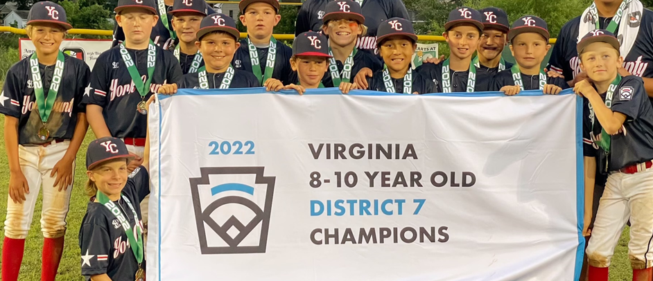 8-10 Baseball State Semifinalist 2022
